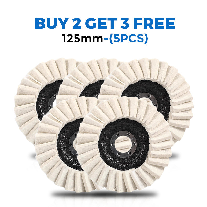 🎁Black Friday Sale - Limited time 49% OFF🎁✨Wool Felt Flap Polishing Disc