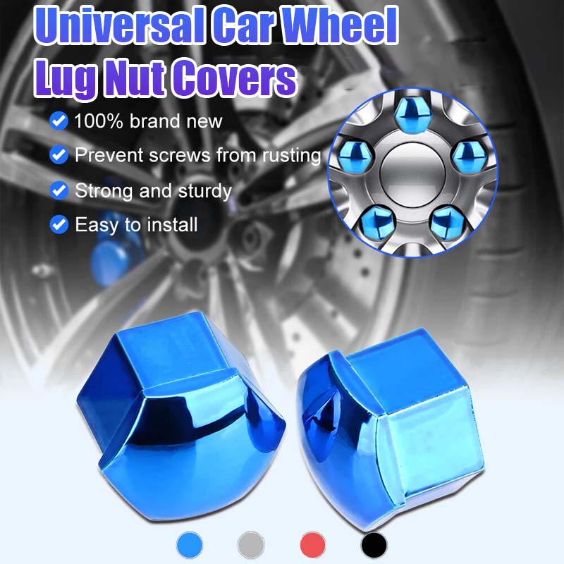 🔩 Universal Car Wheel Lug Nut Covers – Protect & Upgrade in Seconds!
