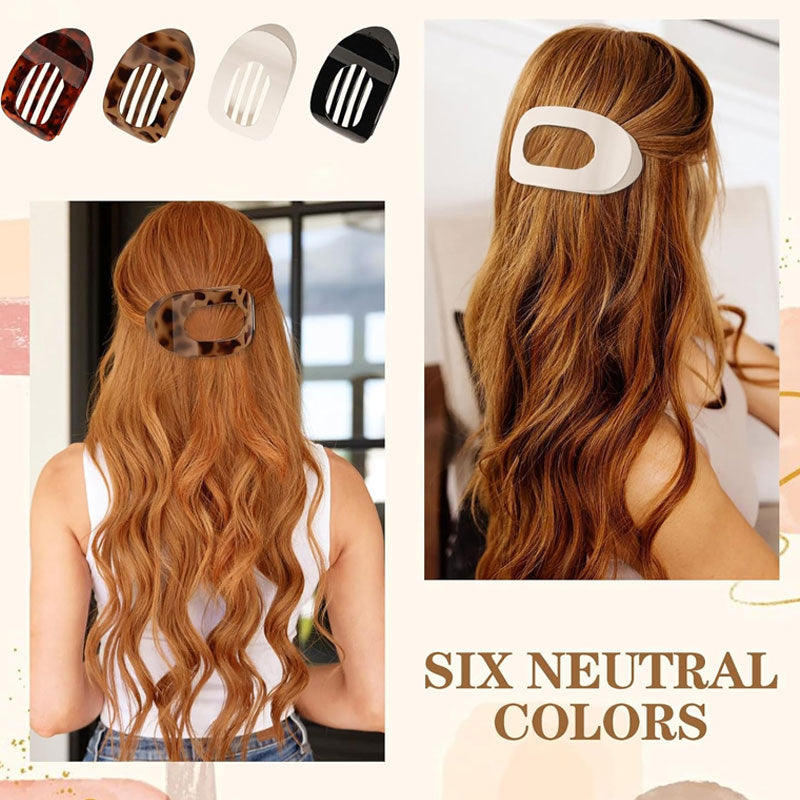 🎉Only £9.99!💥 Grab the 4-Piece Oval Hair Grabber Set – Tangle-Free Styling Made Easy!✨🛍️