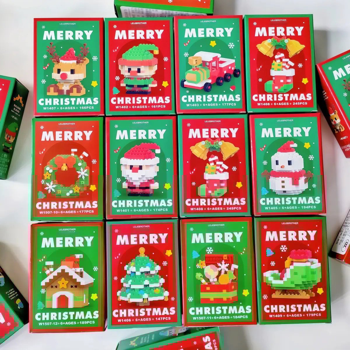 🎅Christmas offers - 50% off🎄Santa Claus-themed building block toys