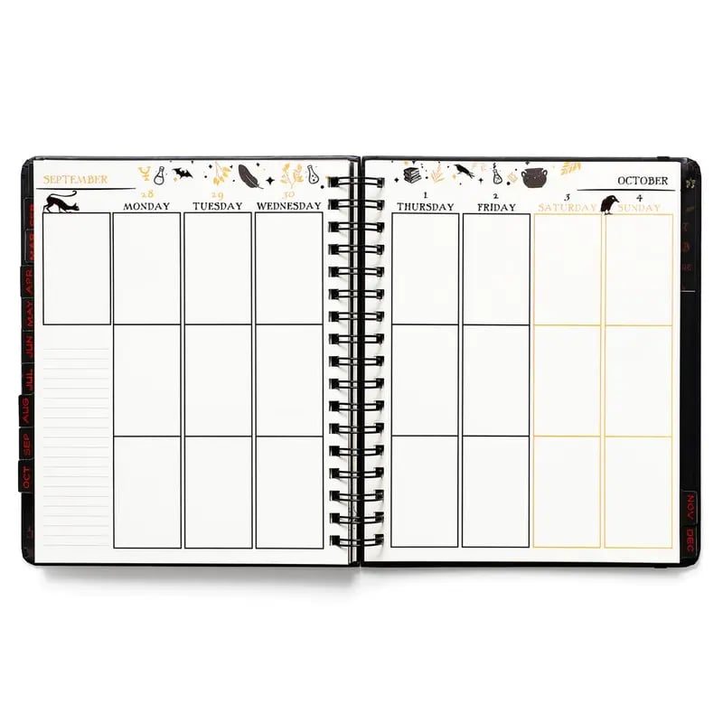 💥 Limited Stock! 🧙♀️ "Waiting for the Night 2026" Hardcover Weekly Planner 📚🧹