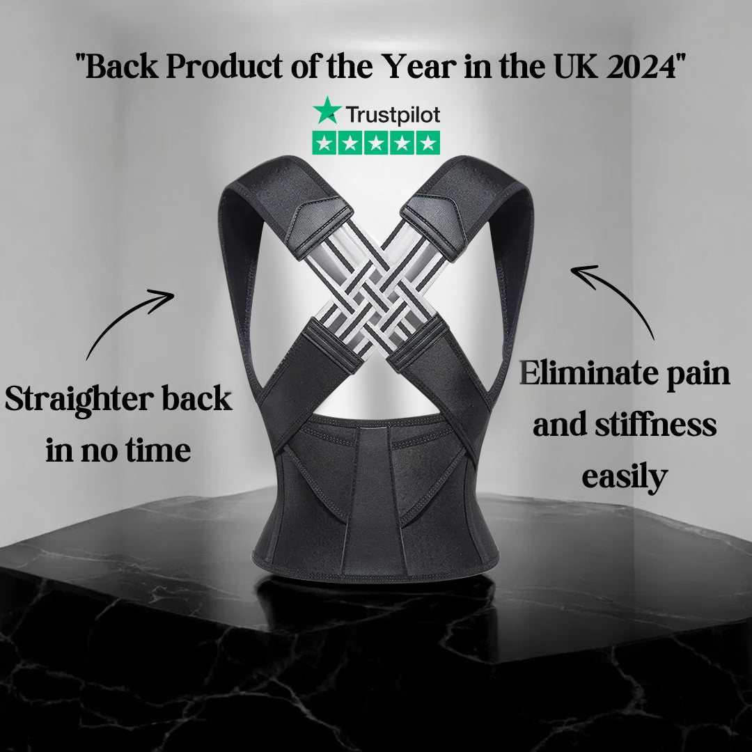 Relieve neck, shoulder and back pain with the NESLEMY™ Posture Corrector.