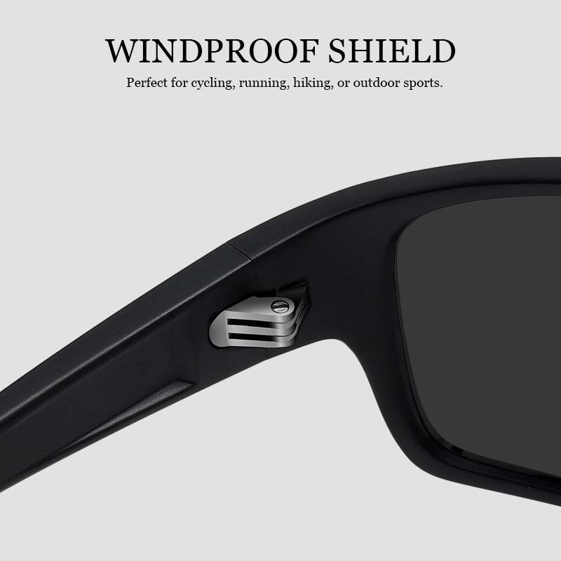 🕶️ Men's Sport Windproof Sunglasses – Oversized Lens, Zero Glare