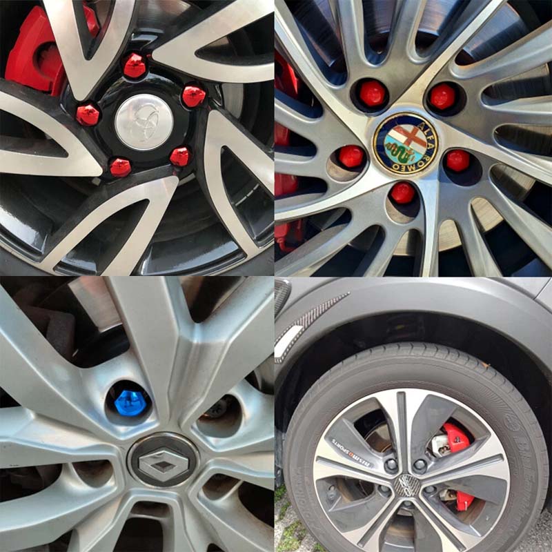 🔩 Universal Car Wheel Lug Nut Covers – Protect & Upgrade in Seconds!