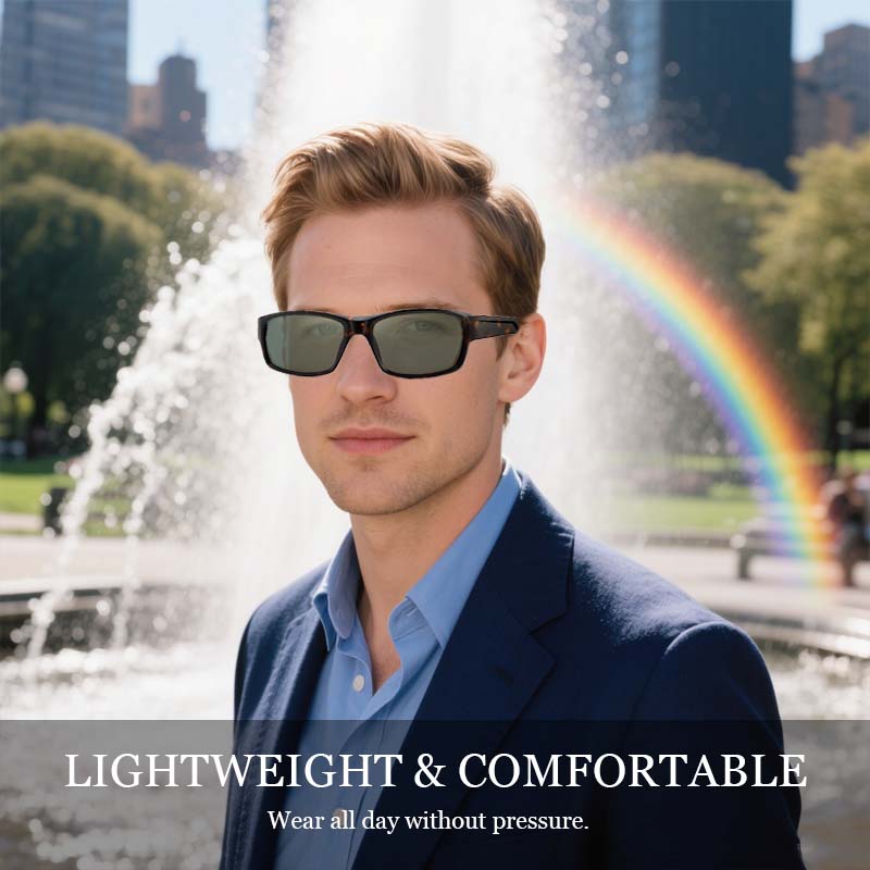 🕶️ Men's Sport Windproof Sunglasses – Oversized Lens, Zero Glare