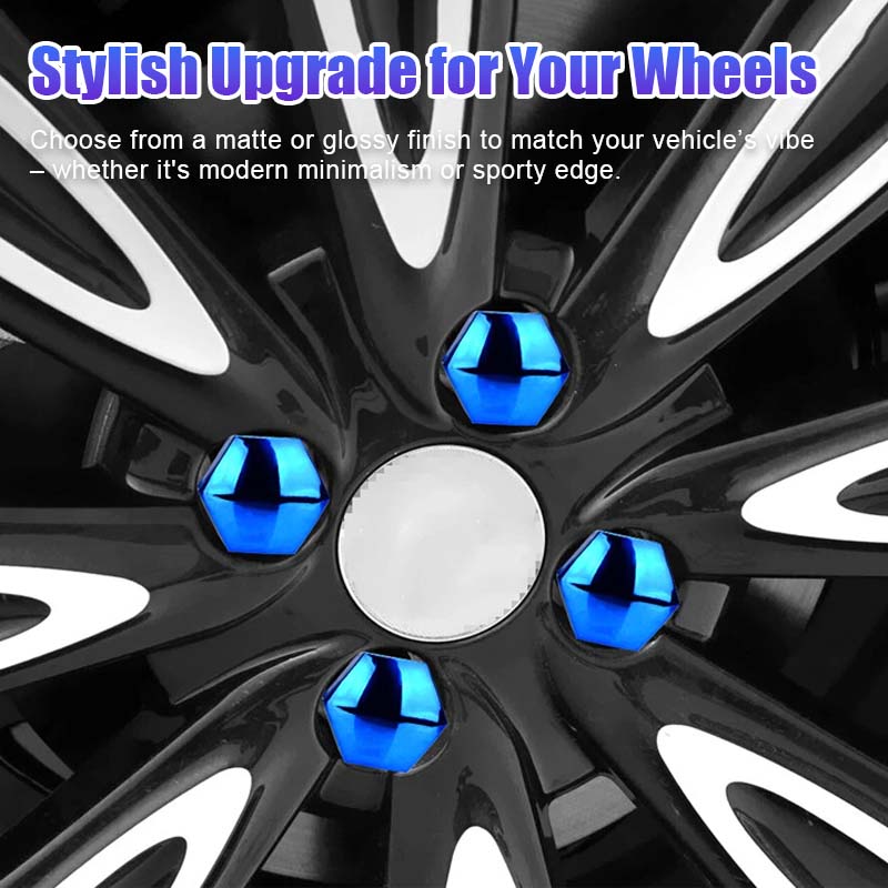 🔩 Universal Car Wheel Lug Nut Covers – Protect & Upgrade in Seconds!