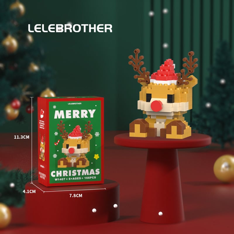 🎅Christmas offers - 50% off🎄Santa Claus-themed building block toys