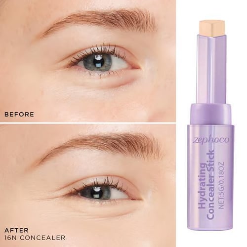 🔥Special Price£ 12.99& Free Makeup Brushes⏰ 💥tate Big Stick Energy duo – shape tape concealer stick & brush🔥