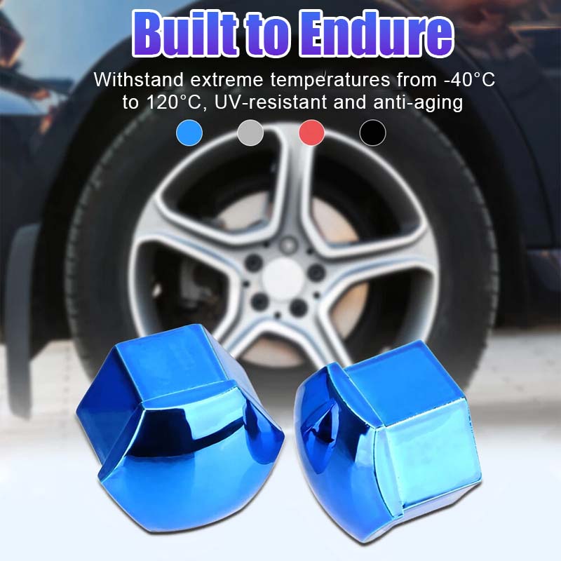 🔩 Universal Car Wheel Lug Nut Covers – Protect & Upgrade in Seconds!