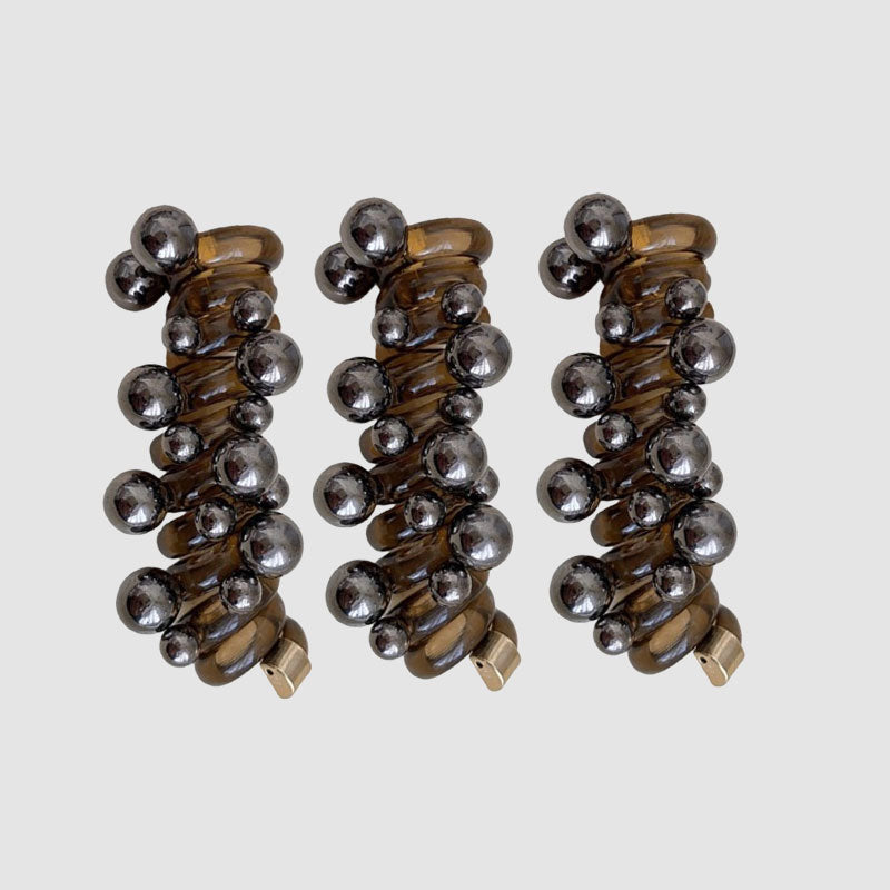 🔥Last Day Promotion-50%OFF -Pearl Straight Spiral Hair Tie
