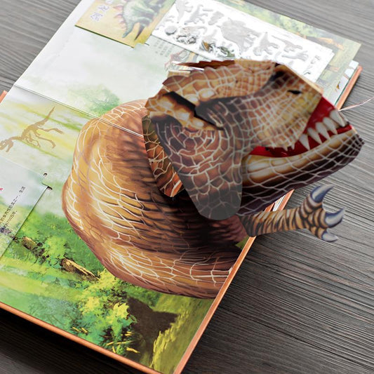 ⏰Historical Lowest Price: Save 50%-🦖3D Encyclopedia Prehistorica Dinosaurs📙HARDCOVER (🔥BUY 2 FREE SHIPPING)