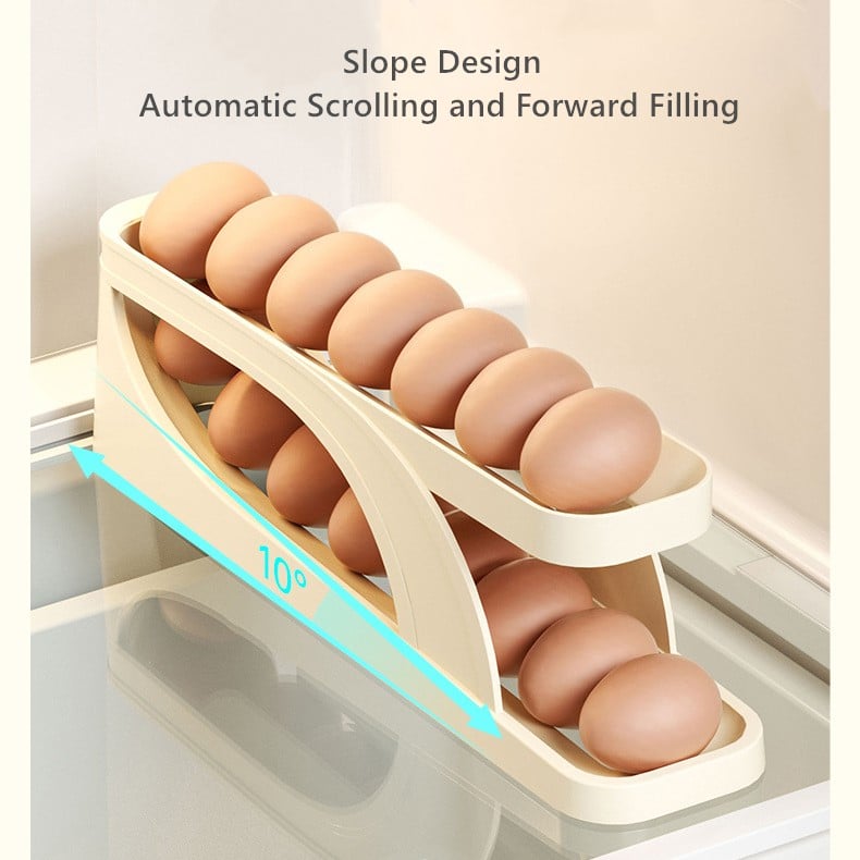 Automatic Roll-Down Double-layer Egg Dispenser