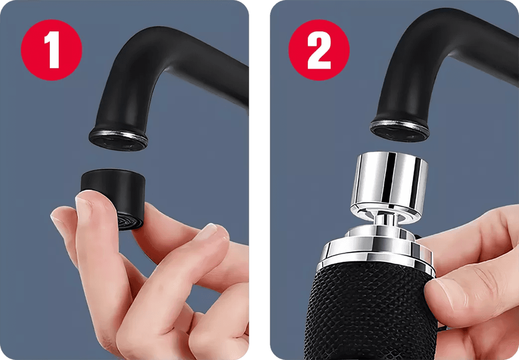 Faucet filter 360-Degree_Swivel_Splash-Proof_Faucet_Aerator