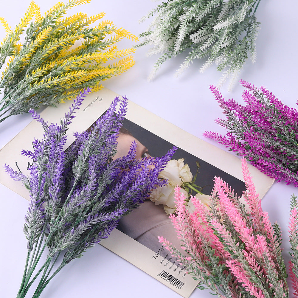🍁Fall Artificial Flowers Hot Sale Picks🌻Outdoor Artificial Lavender Flowers