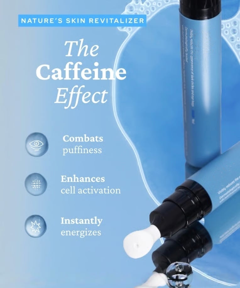 Refreshing Eye Gel – Korean Formula with Caffeine, Hyaluronic Acid & Niacinamide