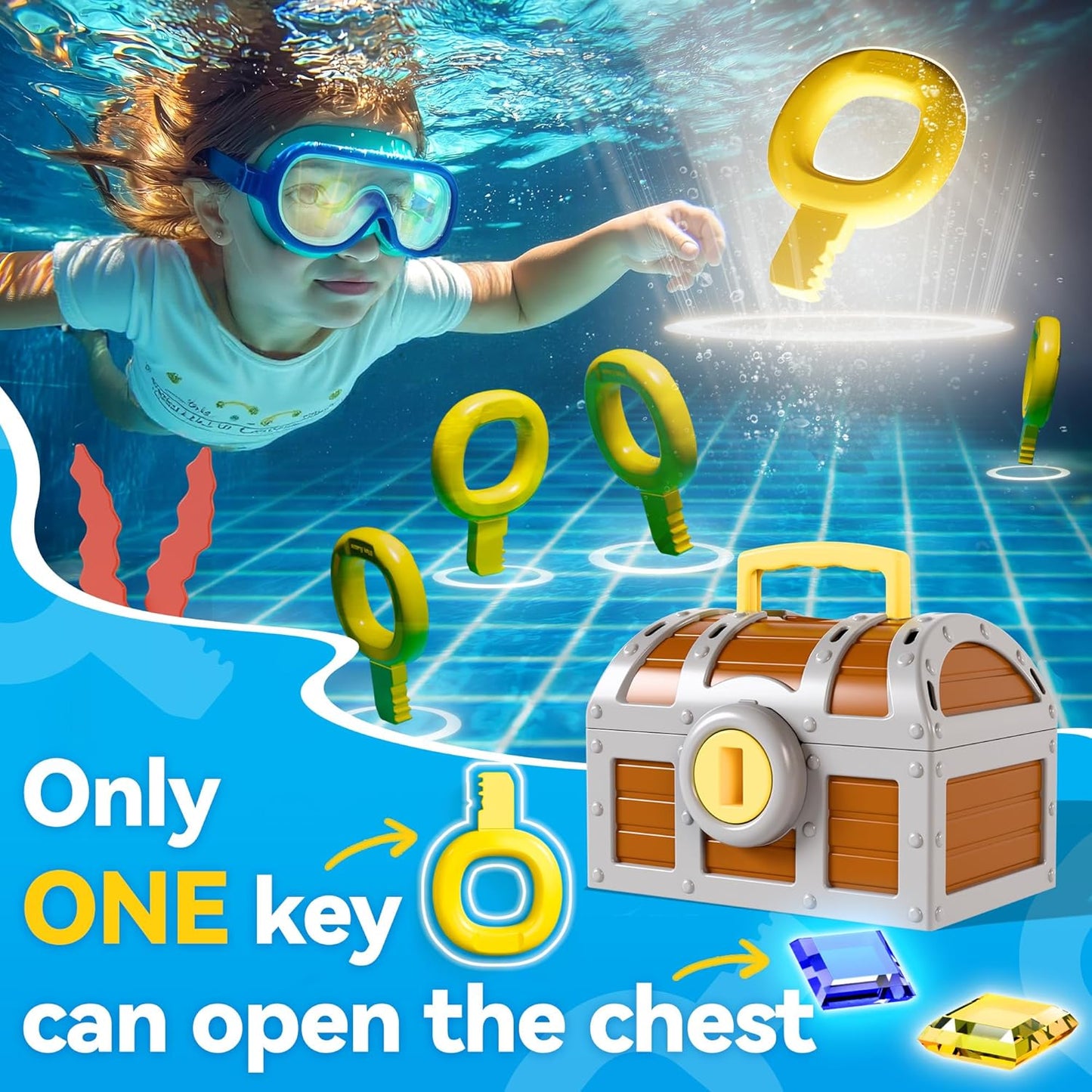 🌊 Underwater Treasure Chest Adventure Game