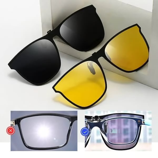 😎🔥 Superdeal! 50% Off! – Brand New Polarized Flip‑Up Clip-On😍