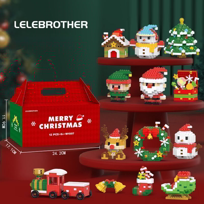 🎅Christmas offers - 50% off🎄Santa Claus-themed building block toys