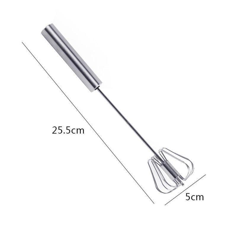 🔥Last Day Promotion-50%OFF - Stainless Steel Semi-Automatic Whisk