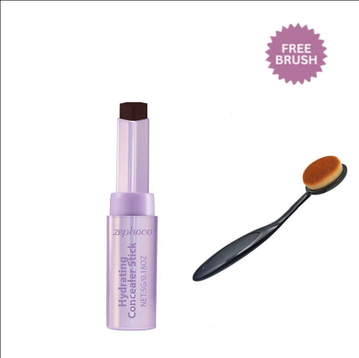 🔥Special Price£ 12.99& Free Makeup Brushes⏰ 💥tate Big Stick Energy duo – shape tape concealer stick & brush🔥