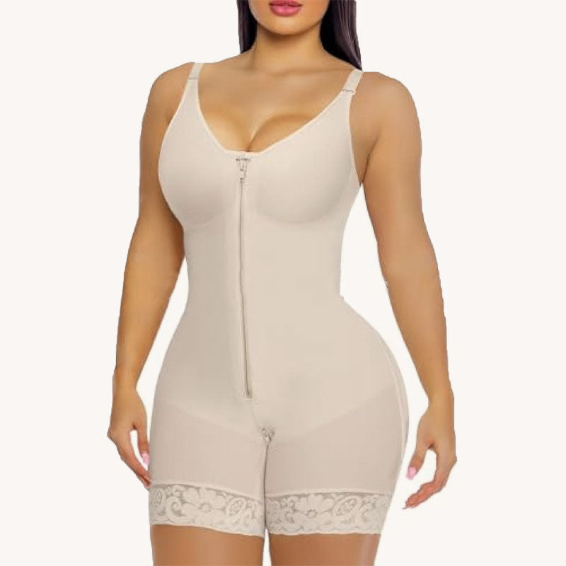 Zipper Tummy Control & Butt Lifting Bodysuit 💃✨