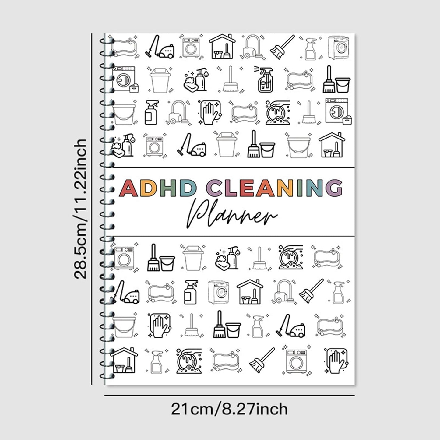 🔥LAST DAY 50% OFF - 📕ADHD Cleaning & Organizing Toolkit - Chore Planner✔