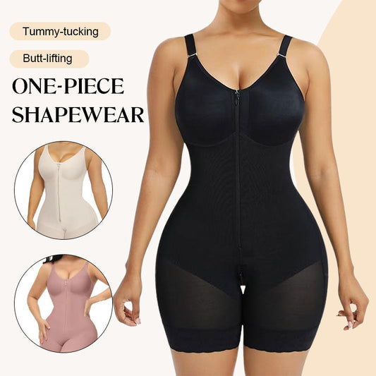 Zipper Tummy Control & Butt Lifting Bodysuit 💃✨