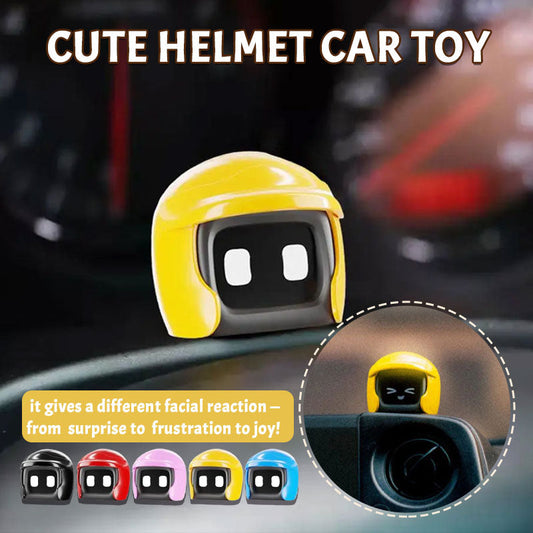🚗 Cute Helmet Car Toy