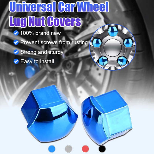 🔩 Universal Car Wheel Lug Nut Covers – Protect & Upgrade in Seconds!