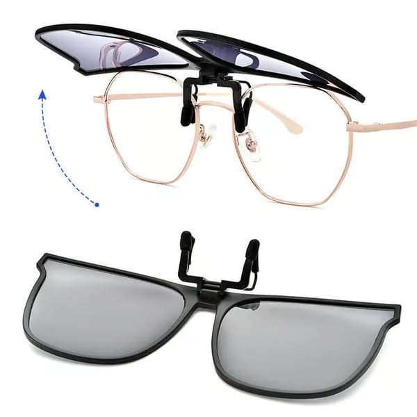 😎🔥 Superdeal! 50% Off! – Brand New Polarized Flip‑Up Clip-On😍