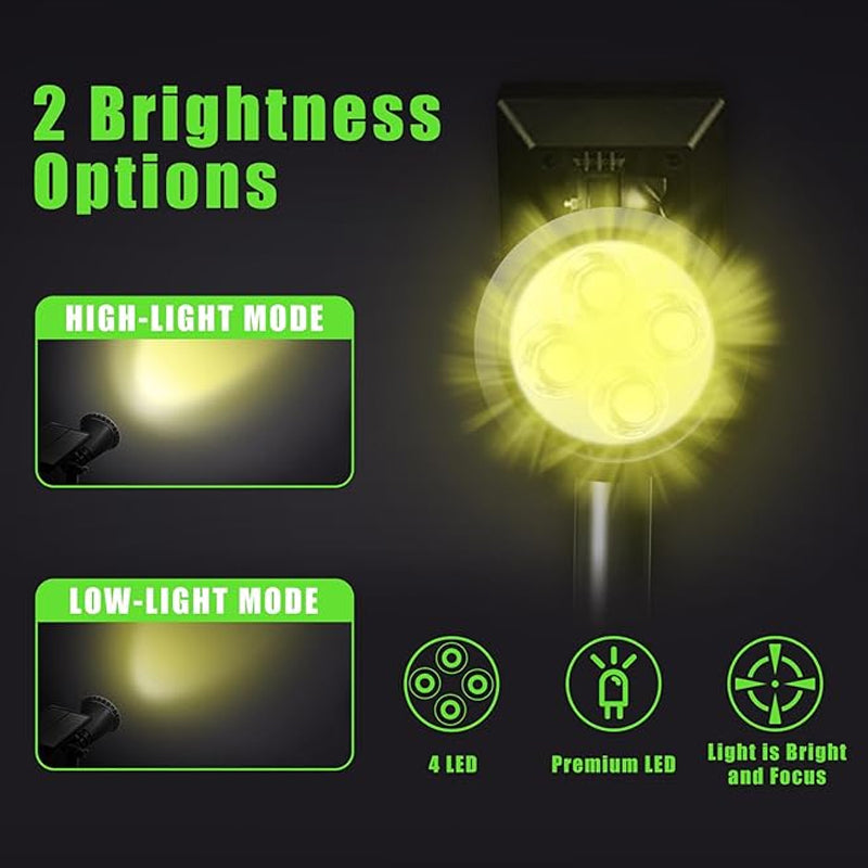 Solar ground outdoor lights