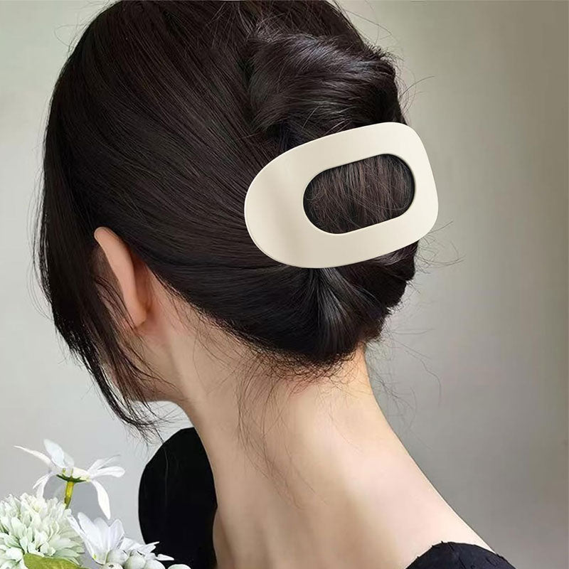 🎉Only £9.99!💥 Grab the 4-Piece Oval Hair Grabber Set – Tangle-Free Styling Made Easy!✨🛍️
