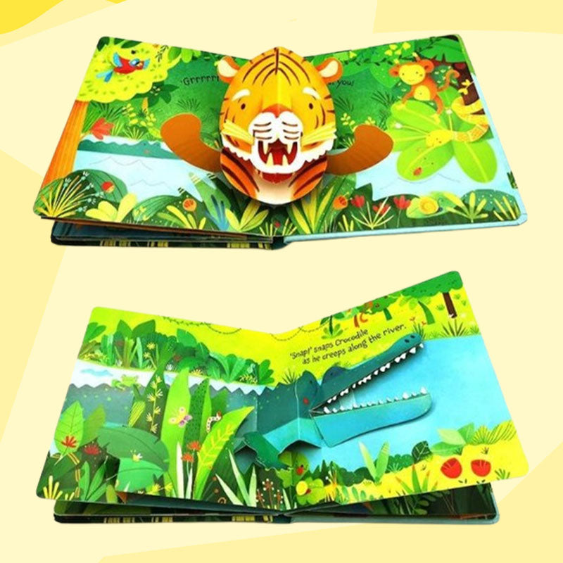 🔥Last Day Promotion-50%OFF - 3D Interactive Pop-Up Book for Kids & Parents