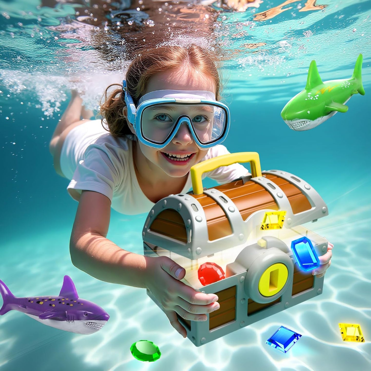 🌊 Underwater Treasure Chest Adventure Game