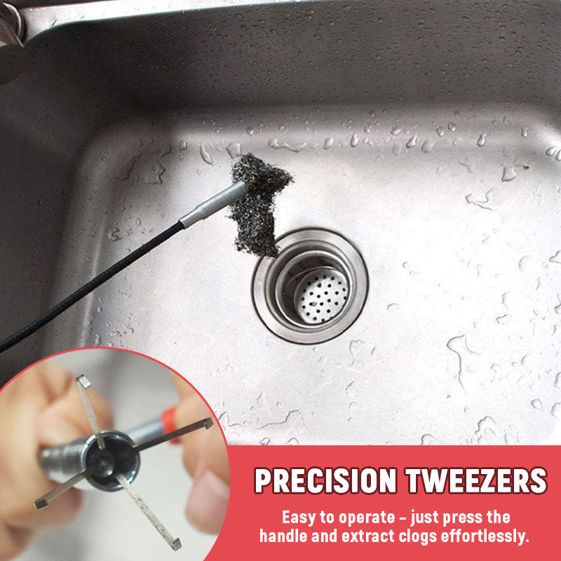 Four-Claw Drain Grabber – Instant Drain Unclogger 🛁🚿