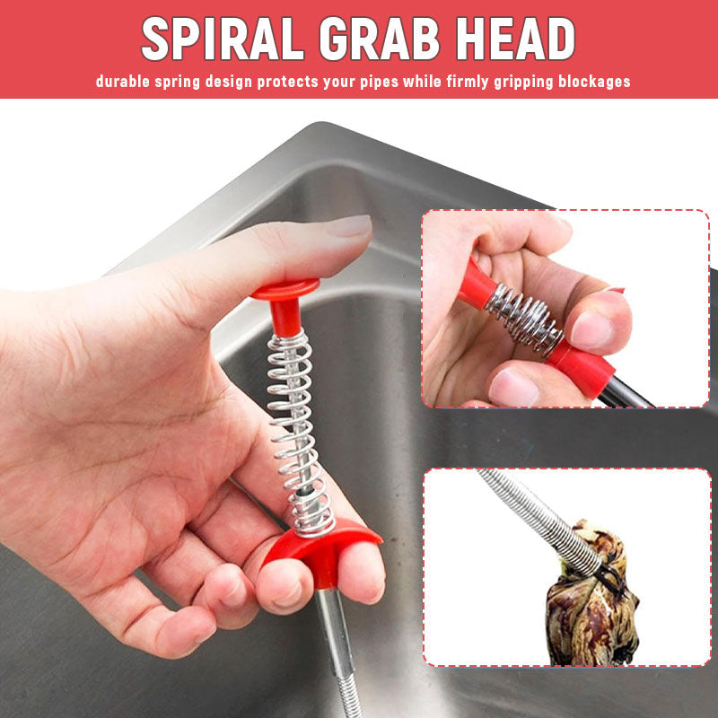 Four-Claw Drain Grabber – Instant Drain Unclogger 🛁🚿