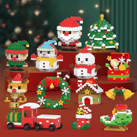 🎅Christmas offers - 50% off🎄Santa Claus-themed building block toys