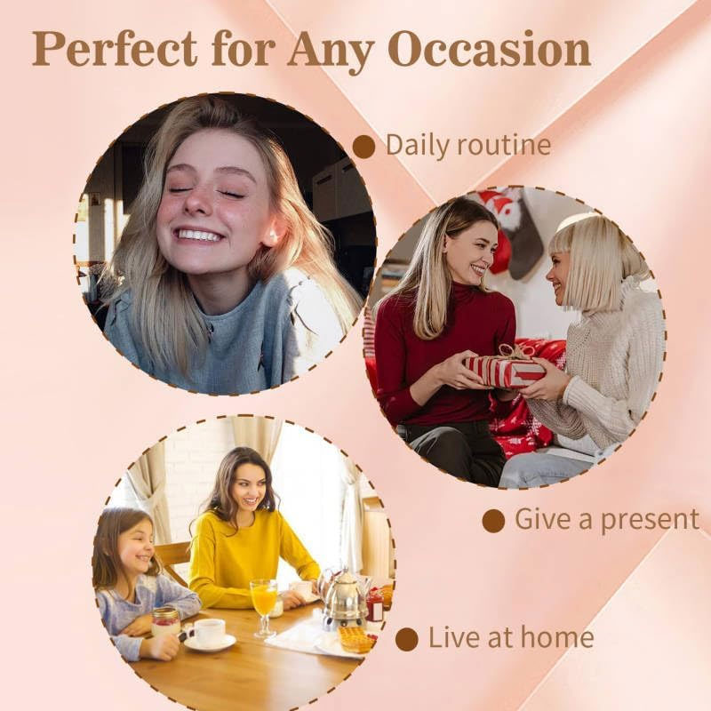 🎉Only £9.99!💥 Grab the 4-Piece Oval Hair Grabber Set – Tangle-Free Styling Made Easy!✨🛍️