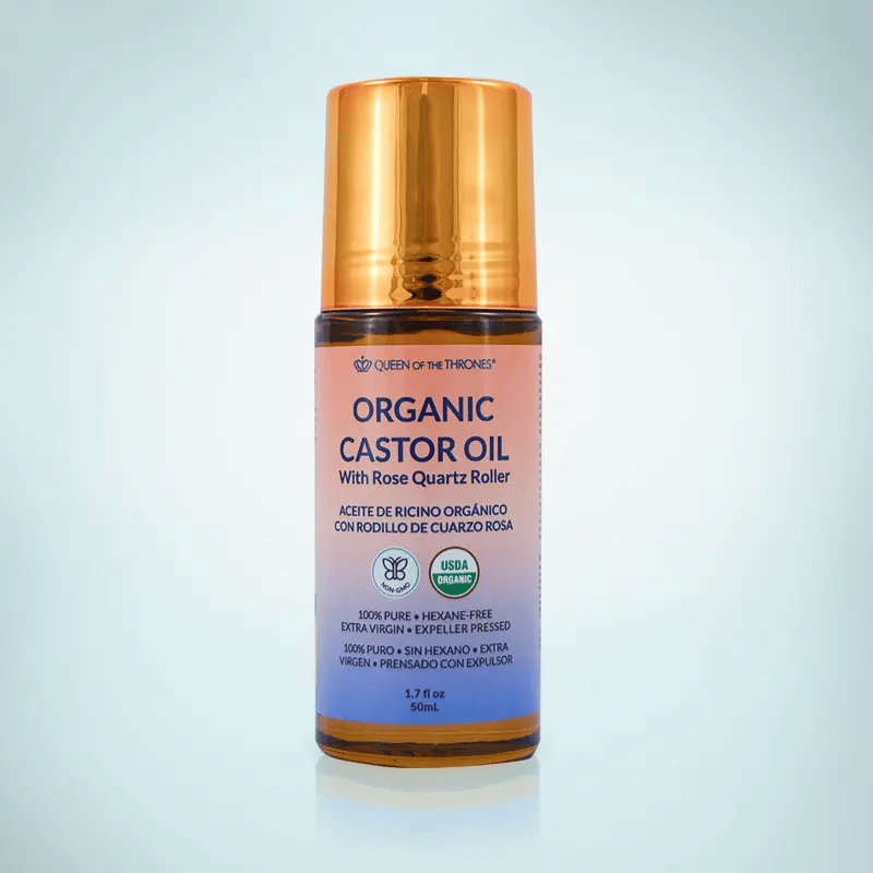 🌿 Refresh & Revive - 50% OFF - ✨ Organic Castor Oil Roll-On - For Radiant Skin, Lush Hair & Relaxation