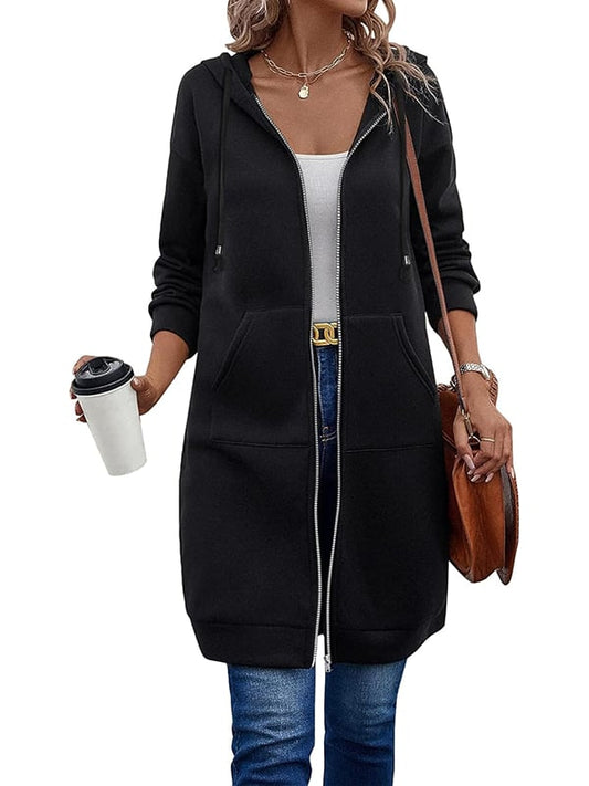 🔥Women Casual Zip up Fleece Hoodies - Buy Two Free Shipping