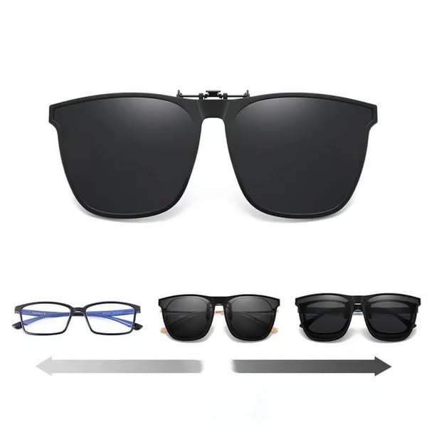 😎🔥 Superdeal! 50% Off! – Brand New Polarized Flip‑Up Clip-On😍