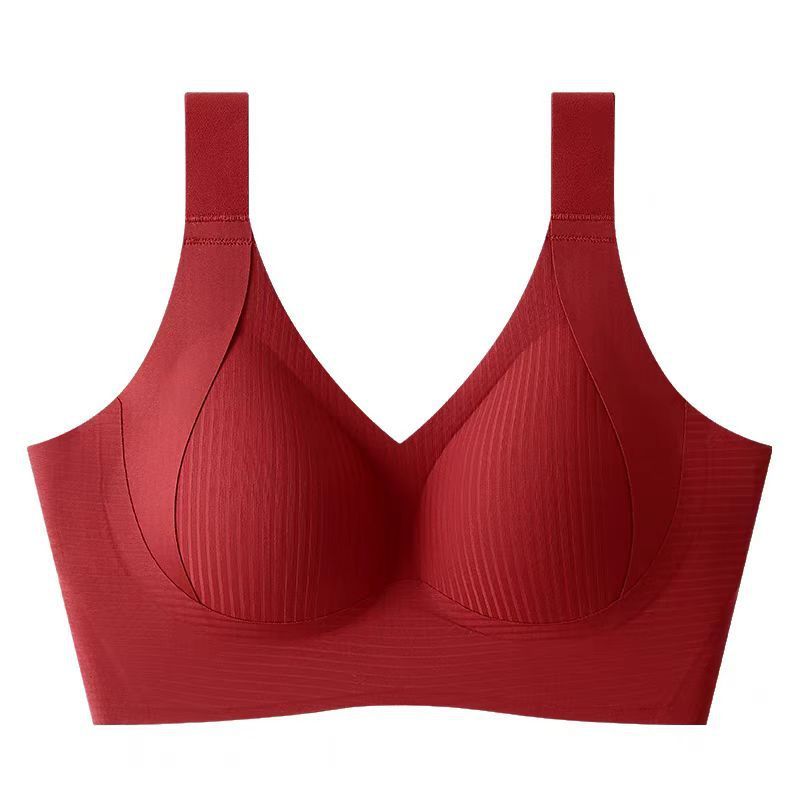 🎁Women's Ribbed Push Up Adjustable Wireless Bra