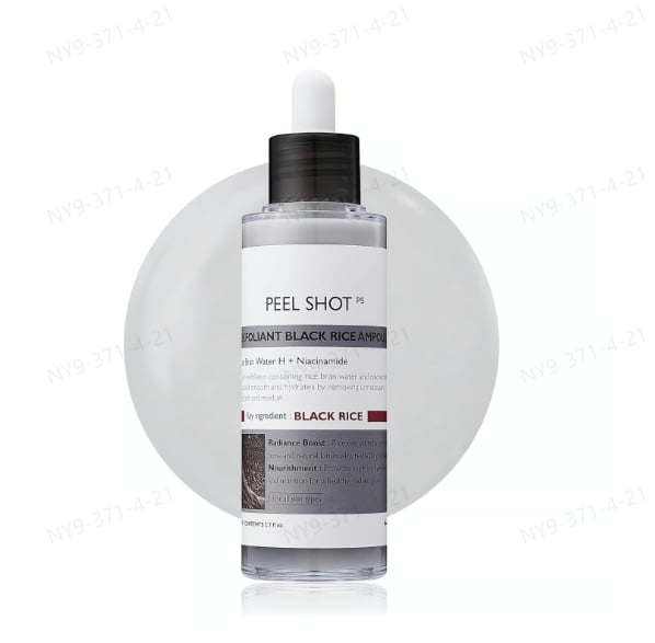 Peel Shot Glow Rice Ampoule Duo - Serums for Brightening, Exfoliating, and Moisturizing🌾
