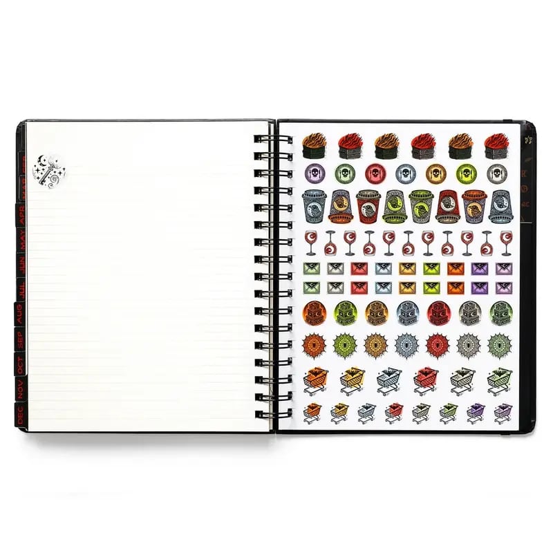 💥 Limited Stock! 🧙‍♀️ "Waiting for the Night 2026" Hardcover Weekly Planner 📚🧹