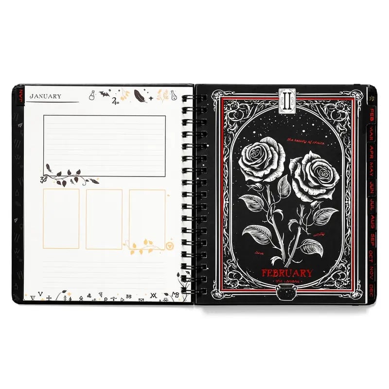 💥 Limited Stock! 🧙‍♀️ "Waiting for the Night 2026" Hardcover Weekly Planner 📚🧹