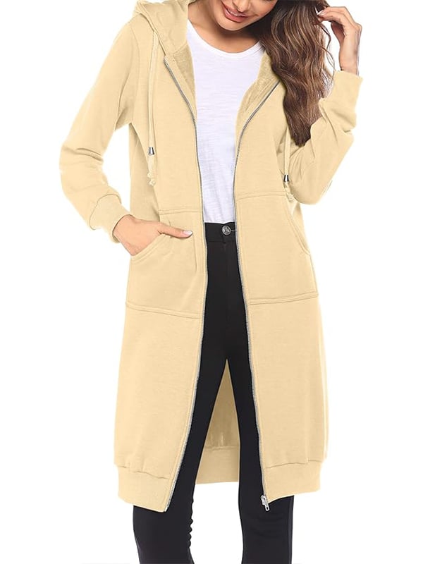 🔥Women Casual Zip up Fleece Hoodies - Buy Two Free Shipping
