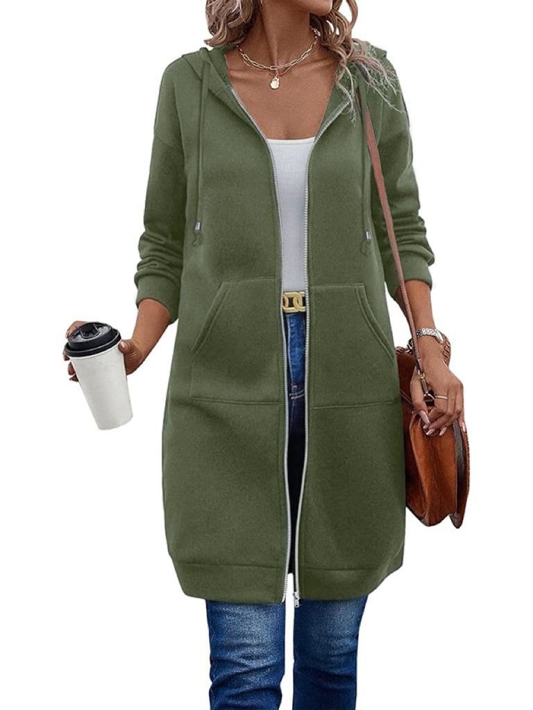 🔥Women Casual Zip up Fleece Hoodies - Buy Two Free Shipping