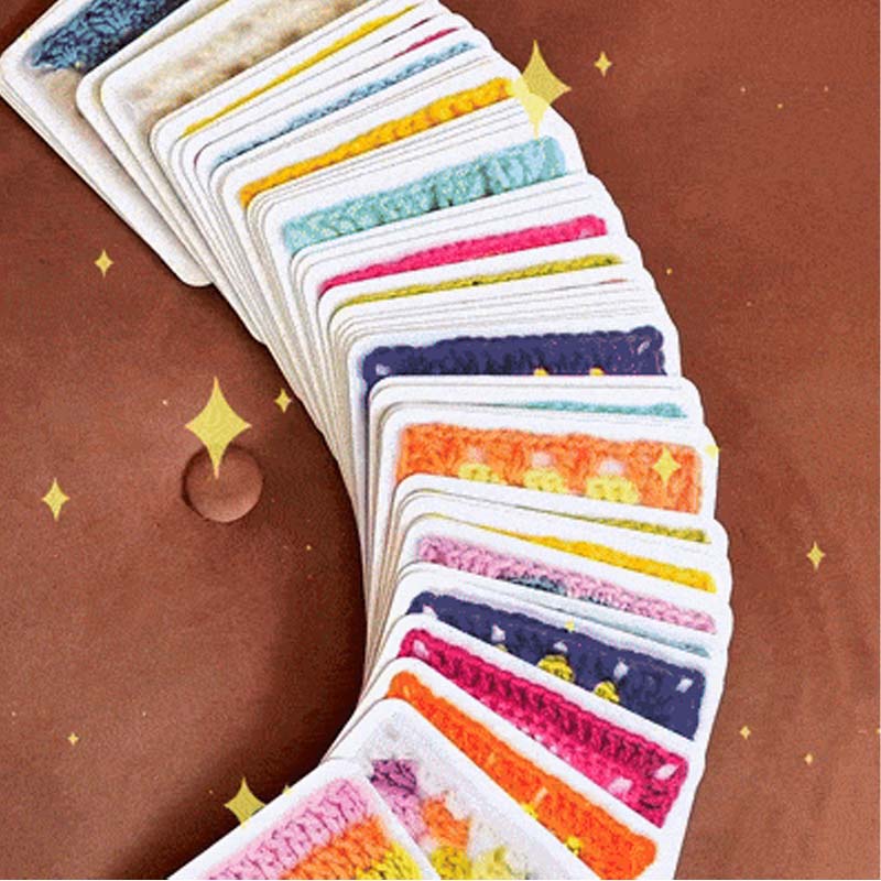 Grandma's square deck of cards – 50 mix and match patterns